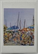 Product Description: About the Artist</br></br>Austrian-born watercolorist and journalist Lily Spandorf was known for the news illustrations she created for The Washington Star, The Christian Science Monitor, The Washington Post, and other publications.</br></br>Late in her career she became celebrated for recording the transformation of Washington, D.C.’s urban landscape, especially the many red-brick, late-19th-century buildings facing demolition.</br></br>Dimensions: 2 x 3 inches</br>Features Municipal Fish Market or Western Market</br> Magnet Lily Spandorf’s Washington Never More