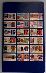 Product Description: Streetcar Tickets featured</br>Dimensions: 4 x 6.5 inches</br>Field Notebook with Rounded Corners</br>24 Pages</br> Field Notebook Streetcar Tickets