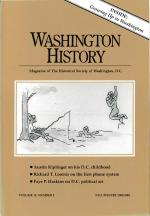 Product Description: Fall/Winter 2000-2001 | Volume 12, Number 2</br></br>Growing Up in Washington I: An Inside-Outside View</br></br>BY AUSTIN KIPLINGER</br></br>Austin Kiplinger captures the child’s-eye-view of the capital city as both official city and hometown, where on day the president might parade down Pennsylvania Avenue, and on another, the circus.</br></br>The Telephone Comes to Washington: George C. Maynard, 1839-1919</br></br>BY RICHARD T. LOOMIS</br></br>Richard T. Loomis tells of George C. Maynard, 1839-1919 and the installation of telephone service in Washington, D.C.</br></br>The Art of D.C. Politics: Broadsides, Banners, and Bumper Stickers</br></br>BY FAYE P. HASKINS</br></br>Faye P. Haskins tells how talented artists and writers continue to voice our political will using art in Washington D.C.</br> Fall/Winter 2000-2001