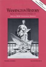 Product Description: Fall/Winter 1994-95 | Volume 6, Number 2</br></br>"To Gather and Preserve..."</br></br>The Columbia Historical Society is Founded, 1894</br></br>BY KATHRYN ALLAMONG JACOB</br></br>Today's Historical Society</br></br>The Promise of Pastand Future</br></br>BY KATHRYN SCHNEIDER SMITH</br></br>"Homosexual Citizens"</br></br>Washington's Gay Community </br></br>Confronts the Civil Service</br></br>BY ALAN LESSOFF</br> Fall/Winter 1994-95